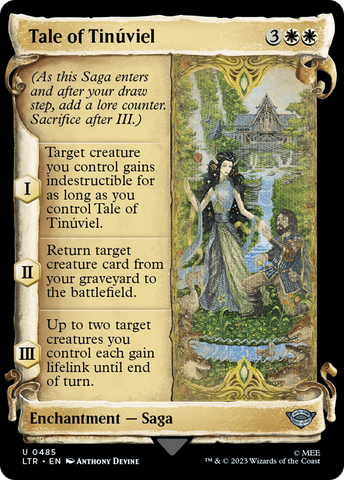 {C} Tale of Tinuviel [The Lord of the Rings: Tales of Middle-Earth Showcase Scrolls][LTR 485]
