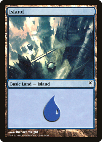 {B}[DDM 041] Island (41) [Duel Decks: Jace vs. Vraska]