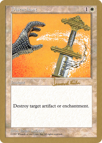 {C} Disenchant (Janosch Kuhn) [World Championship Decks 1997][GB WC97 JK26]