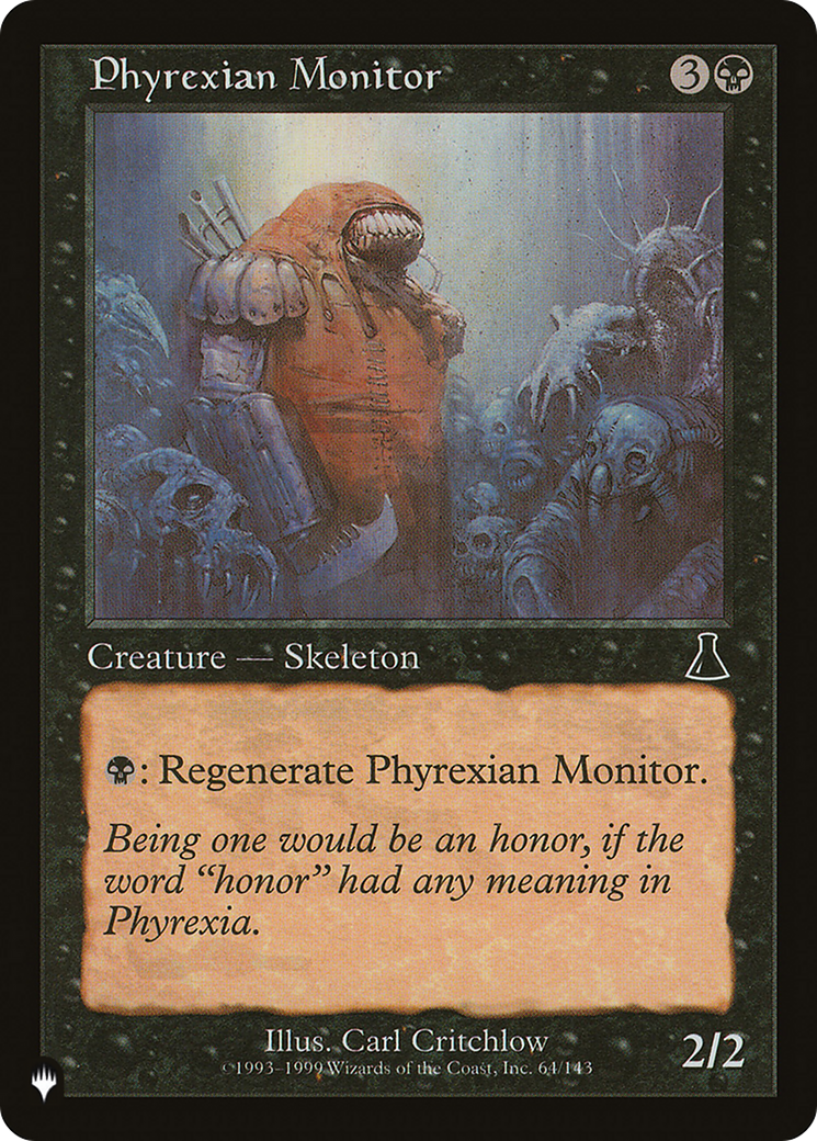 Phyrexian Monitor [LIST UDS-64]