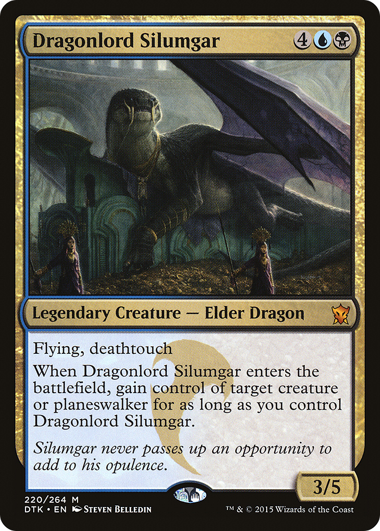 {R} Dragonlord Silumgar [Dragons of Tarkir][DTK 220] - Misty Mountain Games