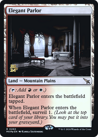{R} Elegant Parlor [Murders at Karlov Manor Prerelease Promos][PR MKM 260]