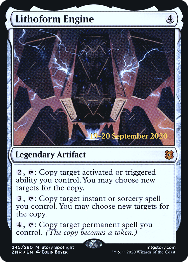 {R} Lithoform Engine [Zendikar Rising Prerelease Promos][PR ZNR 245]