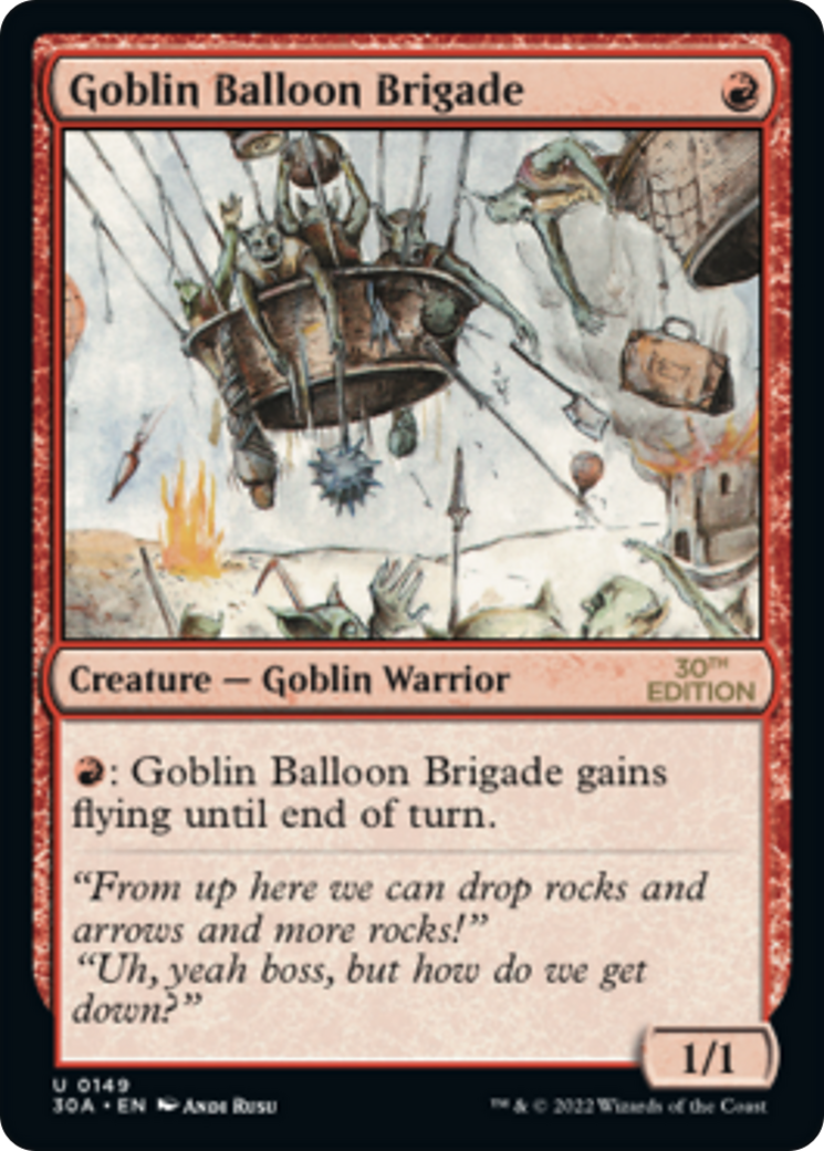 {C} Goblin Balloon Brigade [30th Anniversary Edition][30A 149]