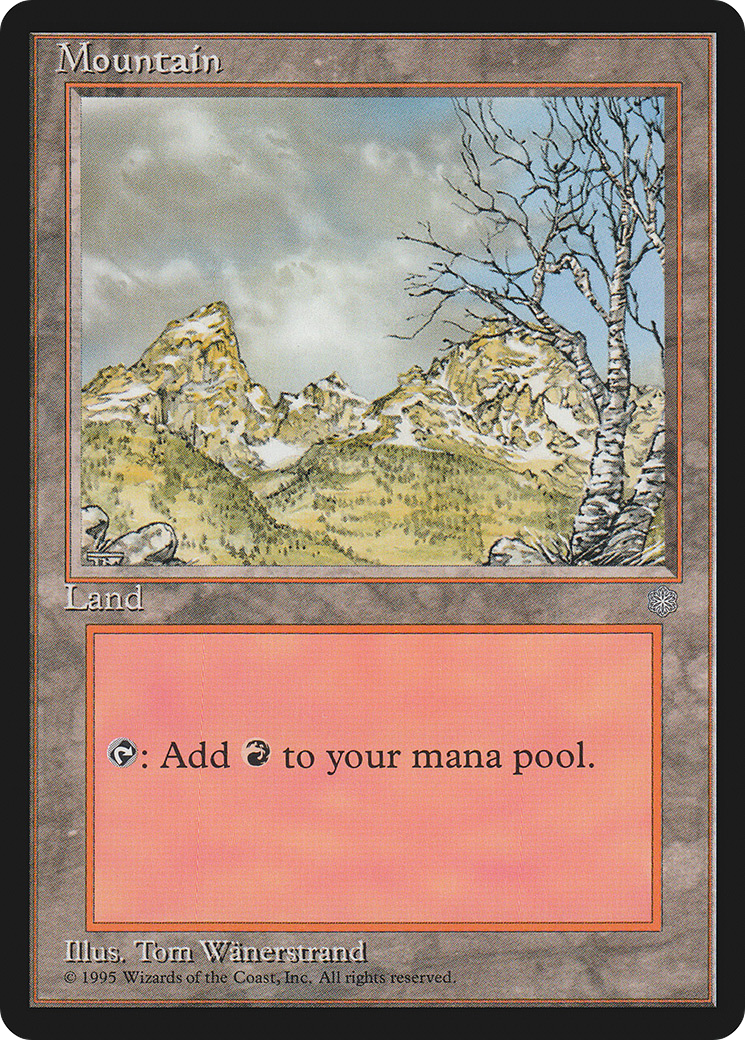 {B}[ICE 377] Mountain (377) [Ice Age]