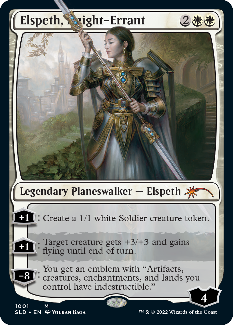 {R} Elspeth, Knight-Errant [Secret Lair Drop Series][SLD 1001]
