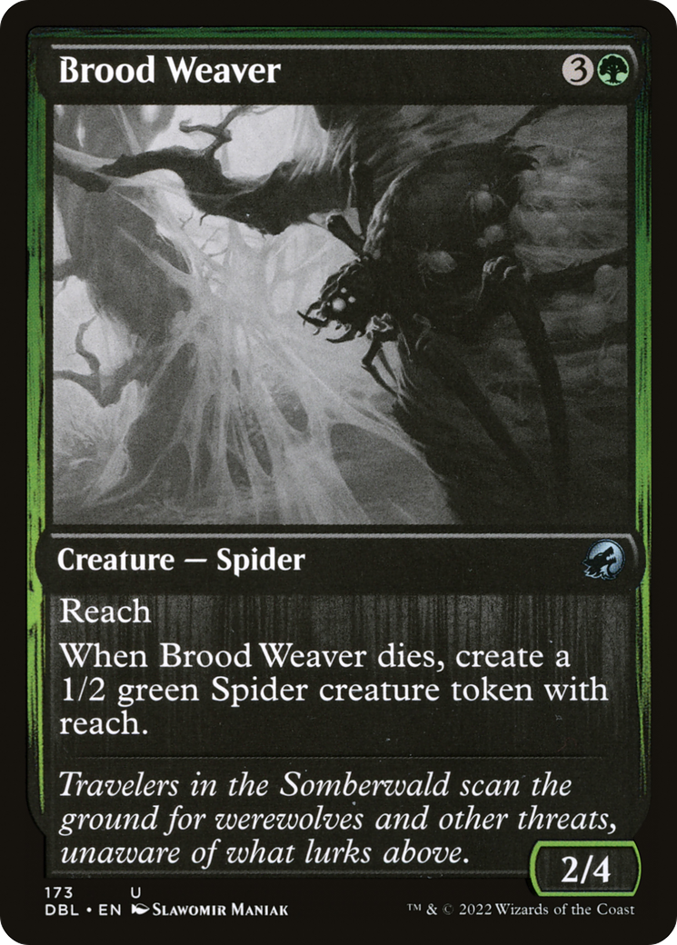 {C} Brood Weaver [Innistrad: Double Feature][DBL 173]