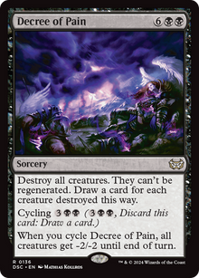 {R} Decree of Pain [Duskmourn: House of Horror Commander][DSC 136]