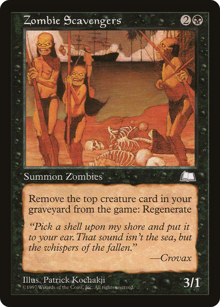{C} Zombie Scavengers [Weatherlight][WTH 087] - Misty Mountain Games