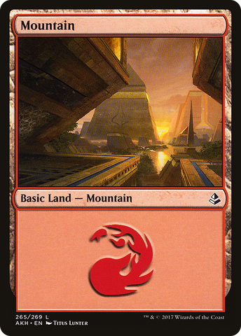 {B}[AKH 265] Mountain (265) [Amonkhet]