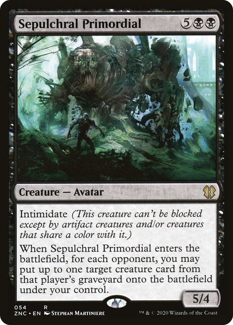 {R} Sepulchral Primordial [Zendikar Rising Commander][ZNC 054]