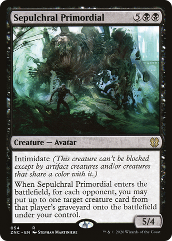{R} Sepulchral Primordial [Zendikar Rising Commander][ZNC 054]