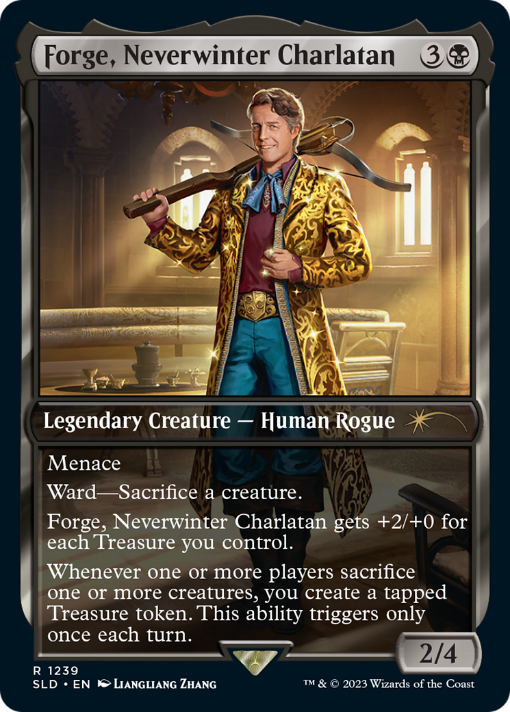 {R} Forge, Neverwinter Charlatan [Secret Lair Drop Series][SLD 1239]