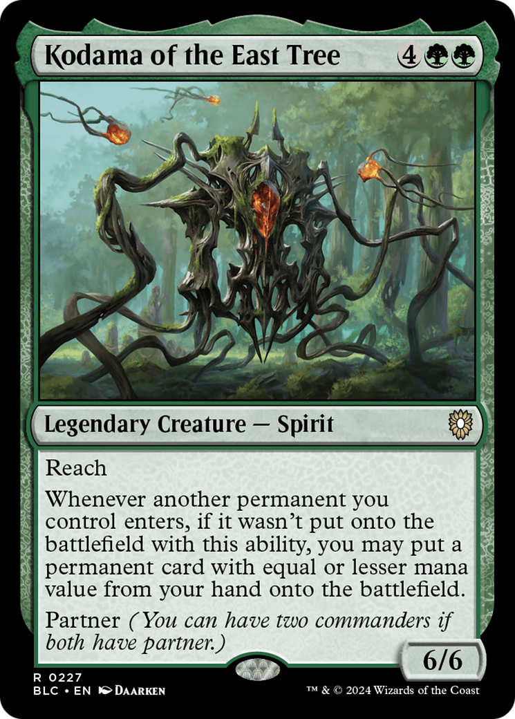 {R} Kodama of the East Tree [Bloomburrow Commander][BLC 227]
