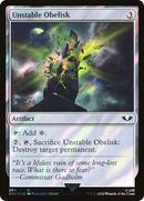 {C} Unstable Obelisk (Surge Foil) [Universes Beyond: Warhammer 40,000][SF 40K 260]