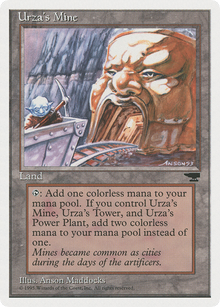 {C} Urza's Mine (Mine Cart Entering Mouth) [Chronicles][CHR 114A] - Misty Mountain Games