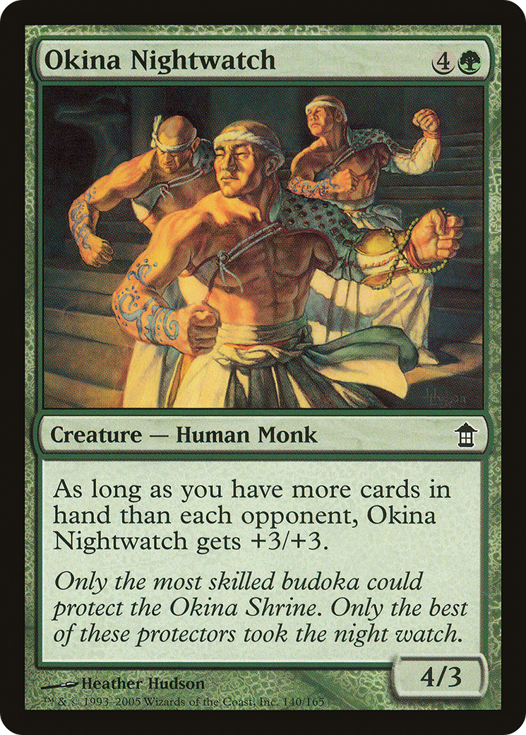 {C} Okina Nightwatch [Saviors of Kamigawa][SOK 140]
