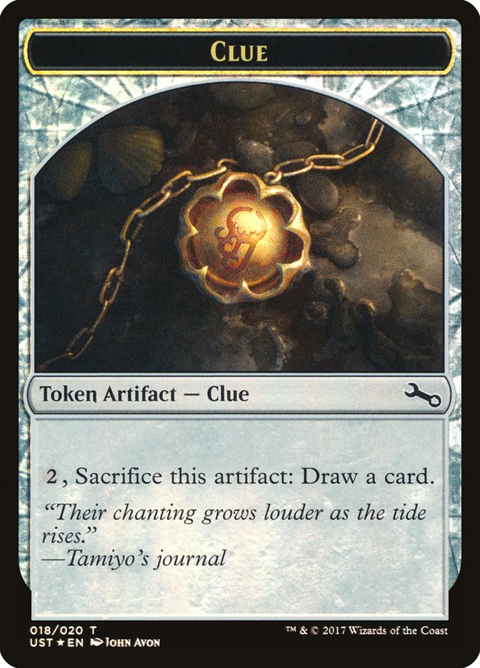 {T} Clue // Clue Double-sided Token [Unstable Tokens][TUST 018]
