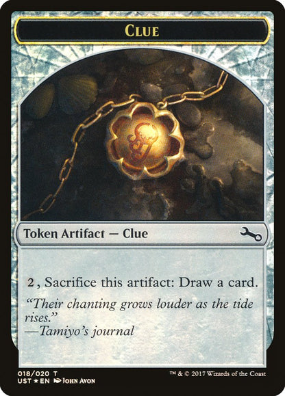 {T} Clue // Clue Double-sided Token [Unstable Tokens][TUST 018]