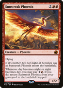 {R} Sunstreak Phoenix (Promo Pack) [Innistrad: Midnight Hunt Promo Pack][PP MID 162]