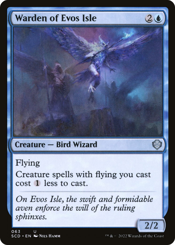 {C} Warden of Evos Isle [Starter Commander Decks][SCD 063]