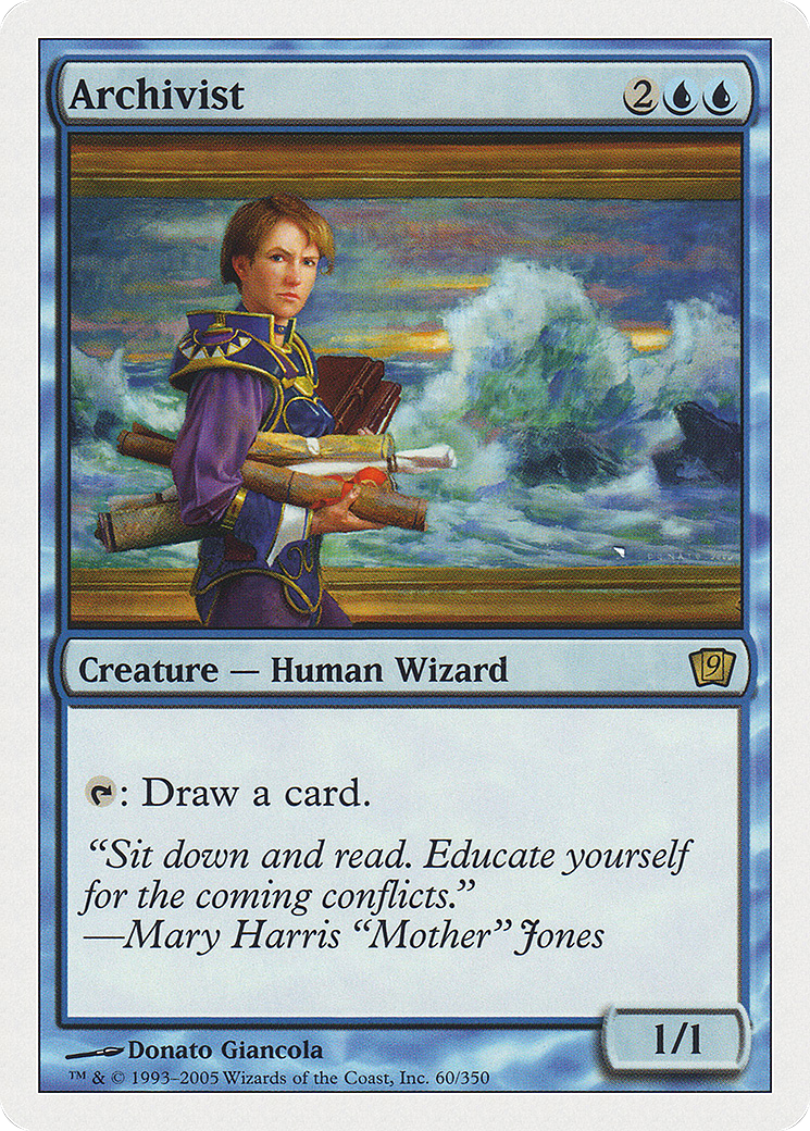 {R} Archivist [Ninth Edition][9ED 060]