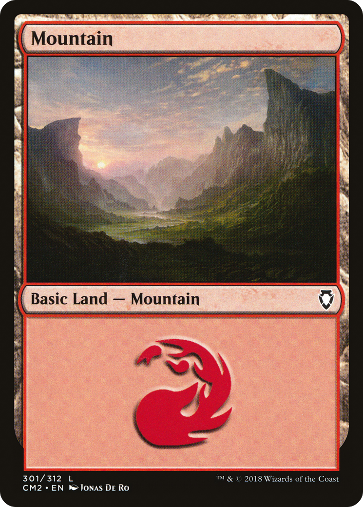 {B}[CM2 301] Mountain (301) [Commander Anthology Volume II]