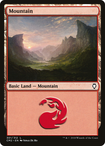 {B}[CM2 301] Mountain (301) [Commander Anthology Volume II]