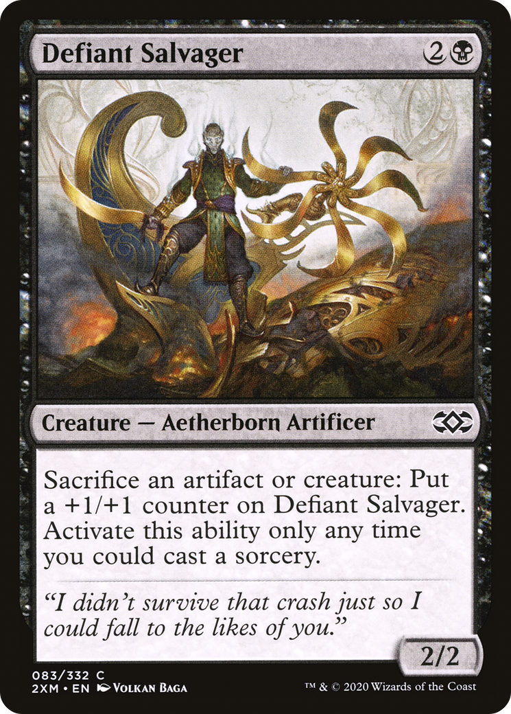 {C} Defiant Salvager [Double Masters][2XM 083]