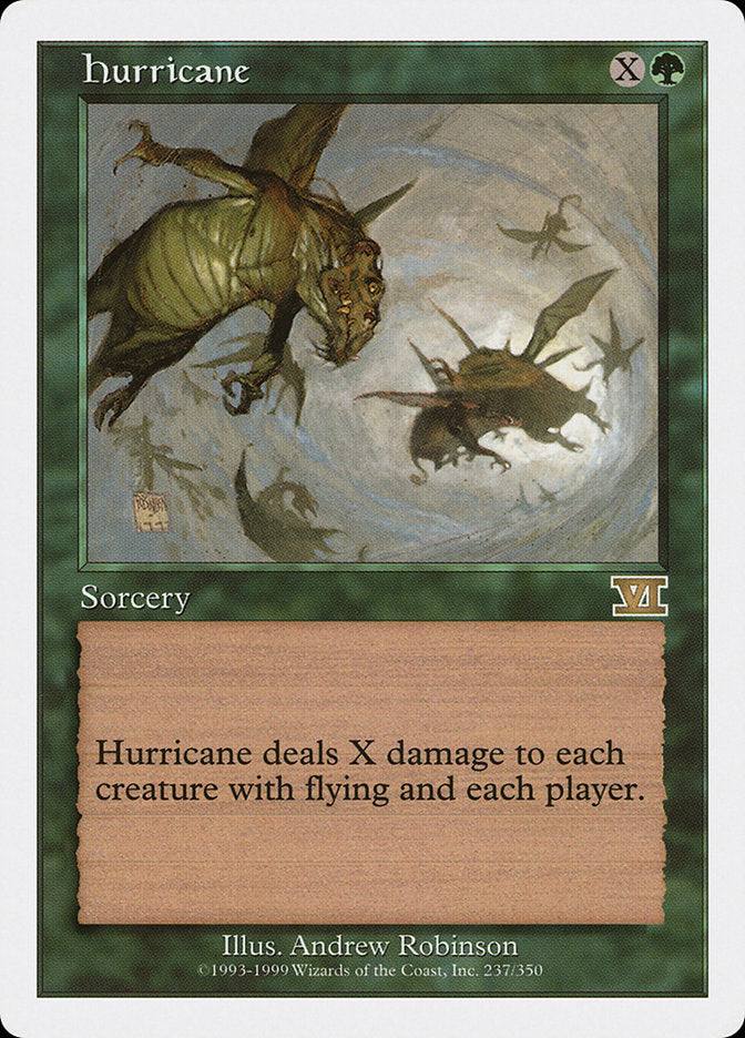 {R} Hurricane [Classic Sixth Edition][6ED 237]