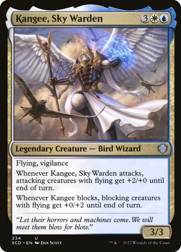 {C} Kangee, Sky Warden [Starter Commander Decks][SCD 234]