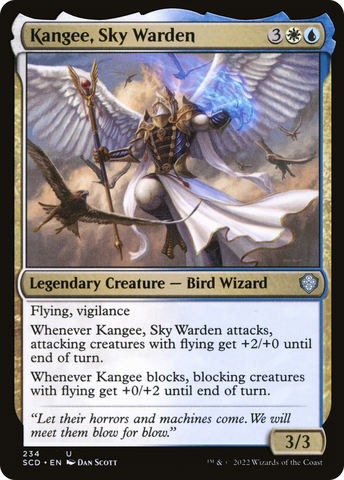 {C} Kangee, Sky Warden [Starter Commander Decks][SCD 234]