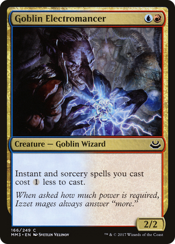 {C} Goblin Electromancer [Modern Masters 2017][MM3 166]