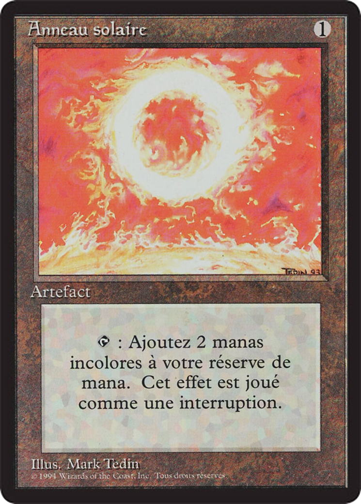 {F} Sol Ring [Foreign Black Border][FBB 3ED 274]