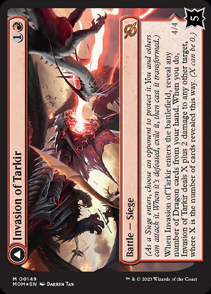 {R} Invasion of Tarkir // Defiant Thundermaw [March of the Machine][MOM 149]