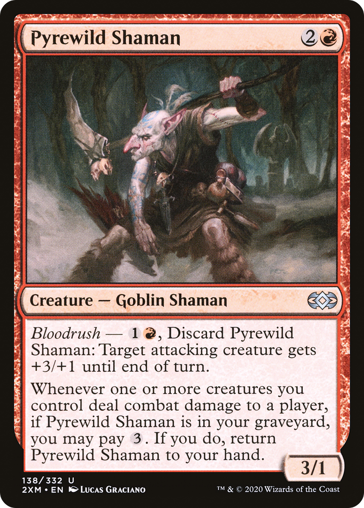 {C} Pyrewild Shaman [Double Masters][2XM 138]