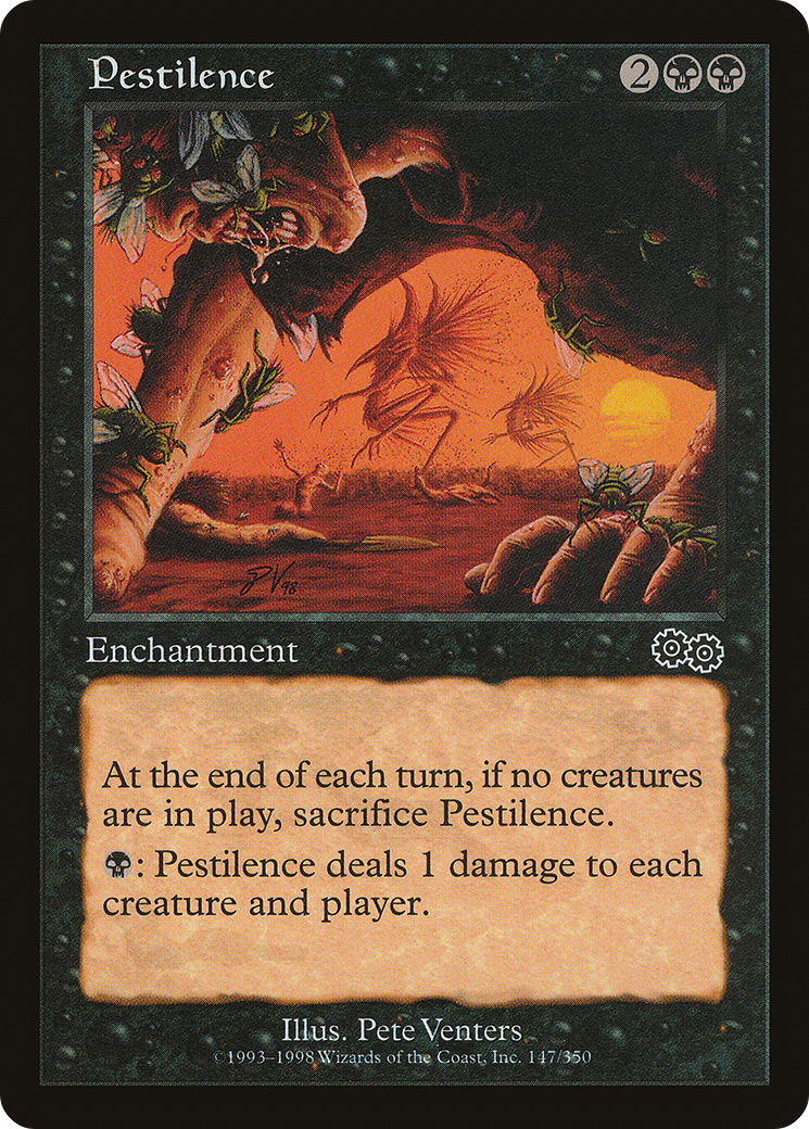 {C} Pestilence [Urza's Saga][USG 147]