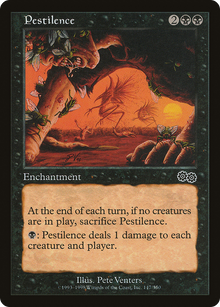 {C} Pestilence [Urza's Saga][USG 147]