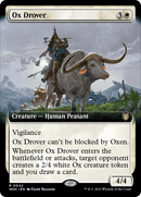 {R} Ox Drover (Extended Art) [Wilds of Eldraine Commander][WOC 042]