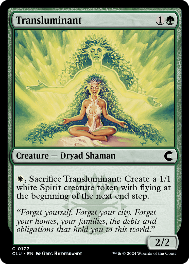 {C} Transluminant [Ravnica: Clue Edition][CLU 177]