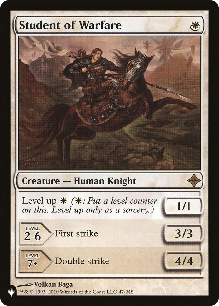 Student of Warfare [LIST 47/248]