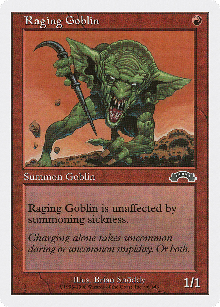 {C} Raging Goblin [Anthologies][ATH 049]