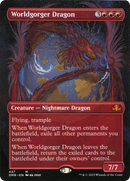 {R} Worldgorger Dragon (Borderless Alternate Art) [Dominaria Remastered][DMR 437]