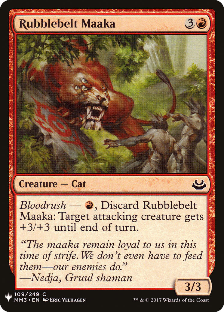 {C} Rubblebelt Maaka [Mystery Booster][LS MM3 109]