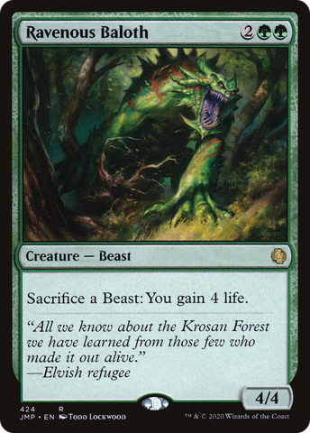 {R} Ravenous Baloth [Jumpstart][JMP 424]