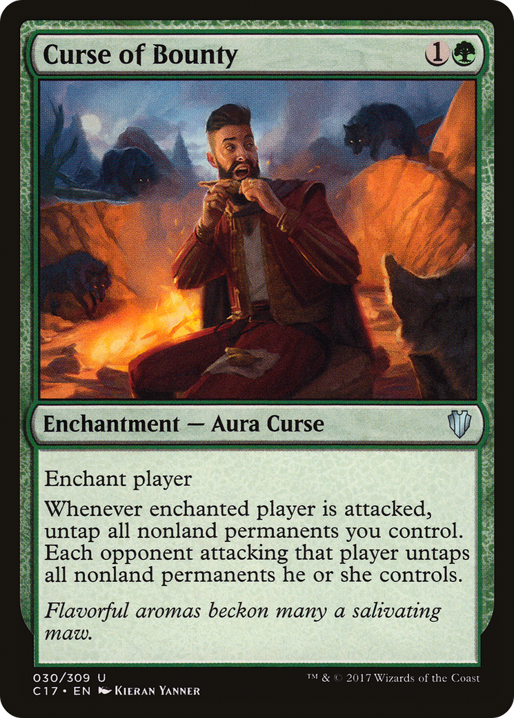 {C} Curse of Bounty [Commander 2017][C17 030]