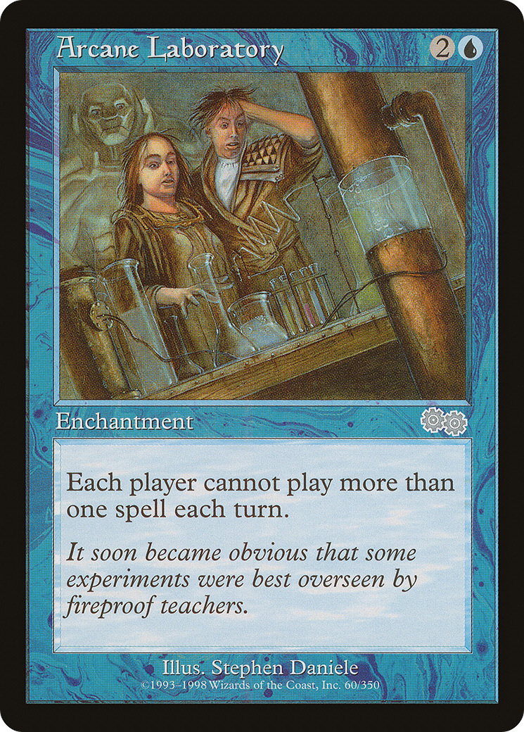 {C} Arcane Laboratory [Urza's Saga][USG 060]