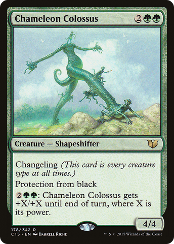 {R} Chameleon Colossus [Commander 2015][C15 178]