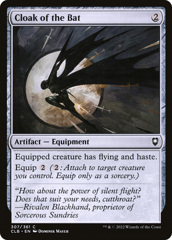 {C} Cloak of the Bat [Commander Legends: Battle for Baldur's Gate][CLB 307]