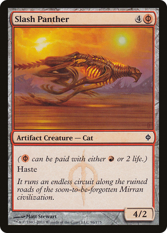 {C} Slash Panther [New Phyrexia][NPH 096]